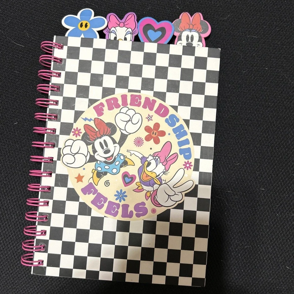 Disney World Minnie Daisy  NEW Notebook w Character Dividers